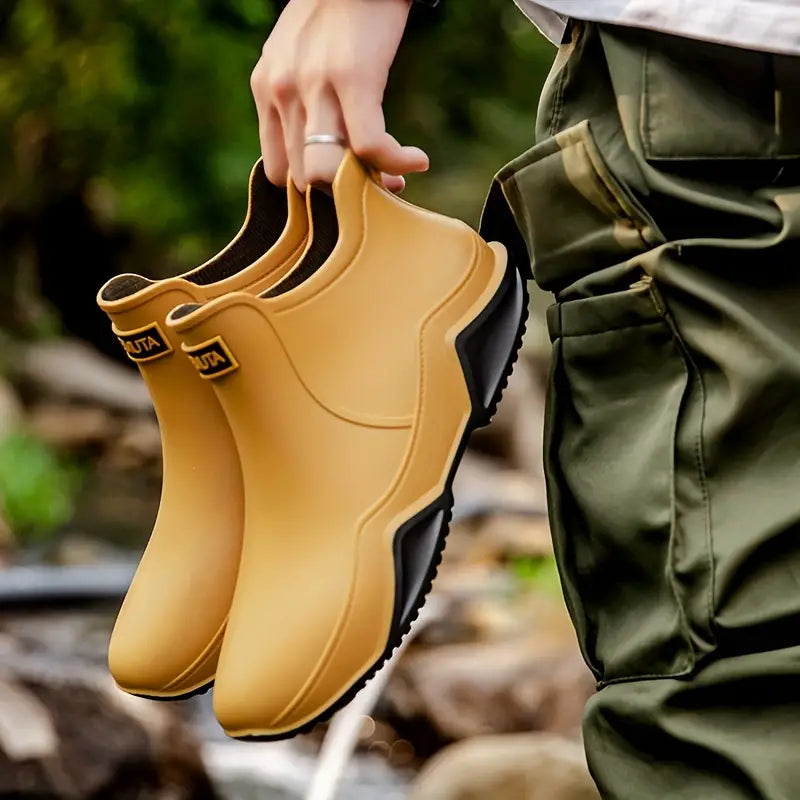 Women’s Non-Slip Slip-On Rain Boots