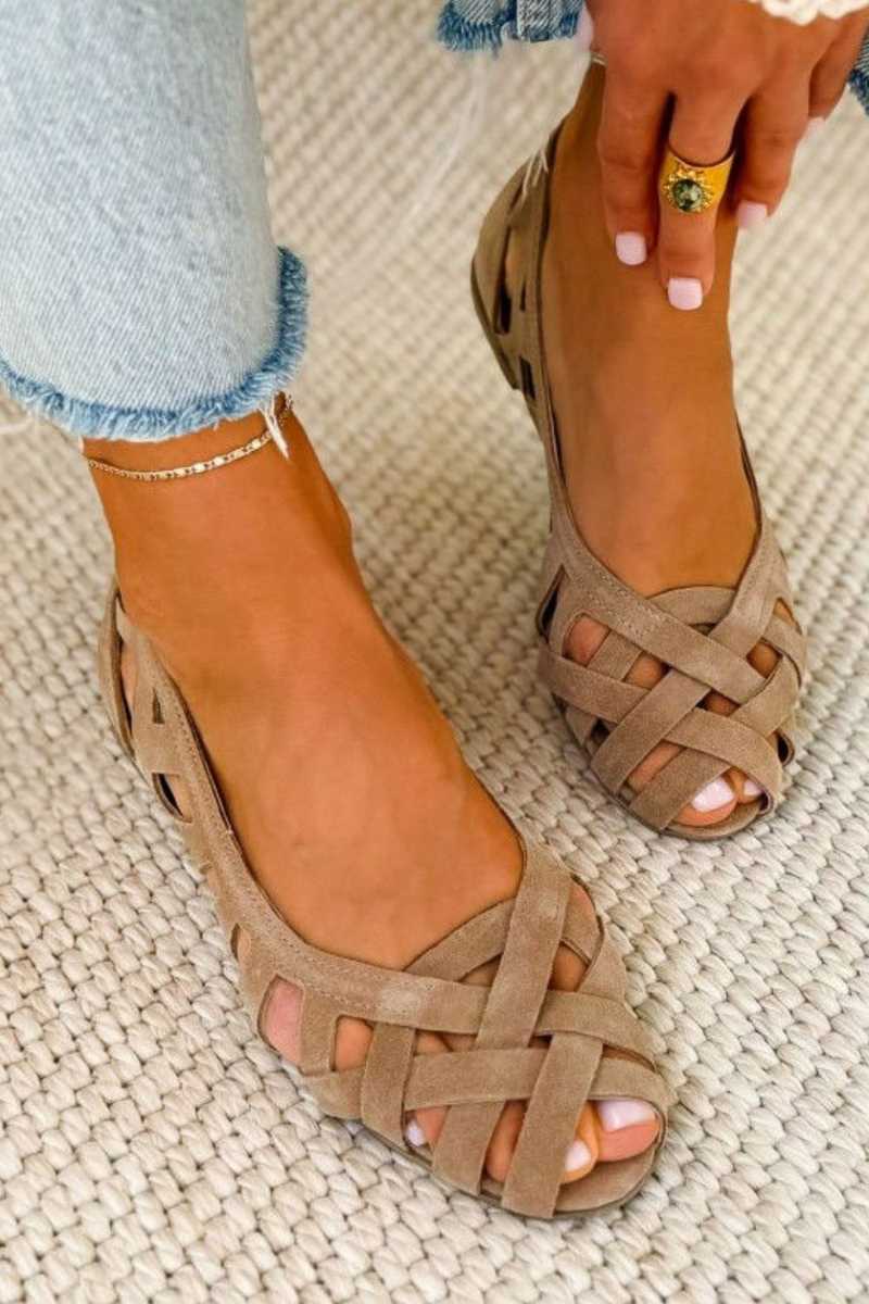 CATERINA | WOVEN SUMMER SANDALS FOR WOMEN