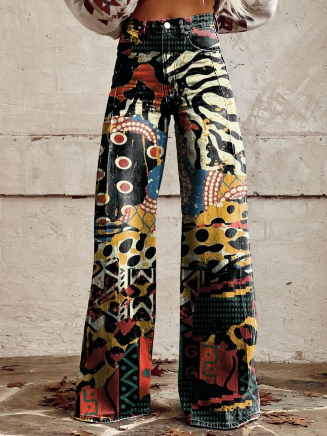 Élodie | Elegant Wide Trousers