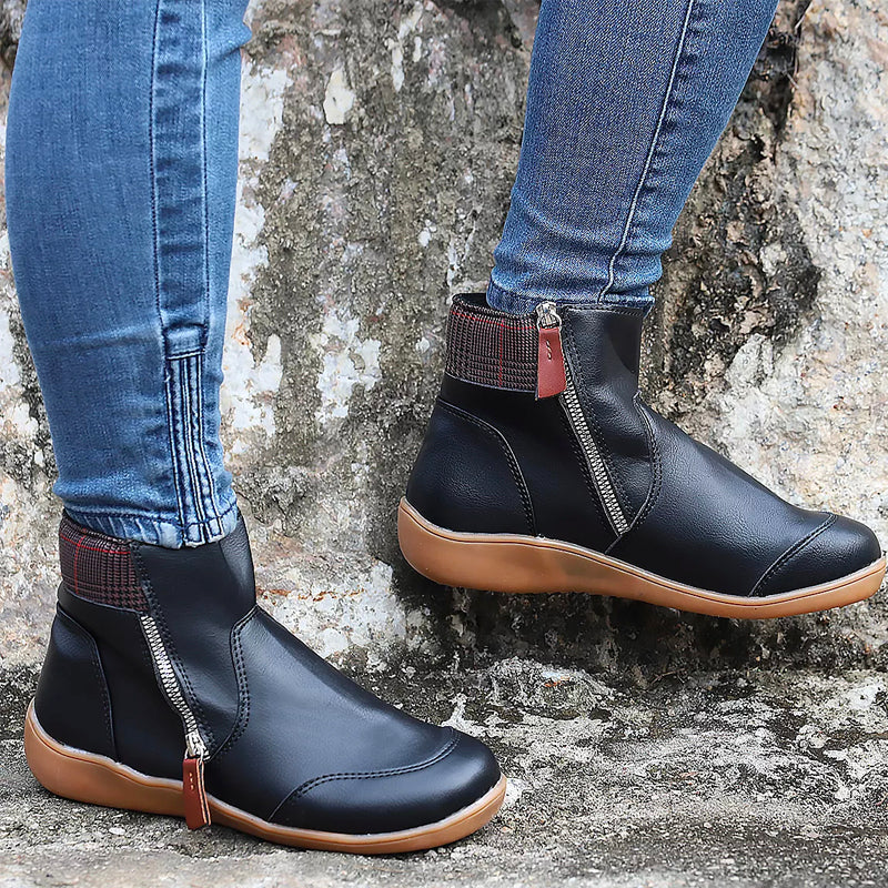 Women’s Side-Zip Winter Ankle Boots