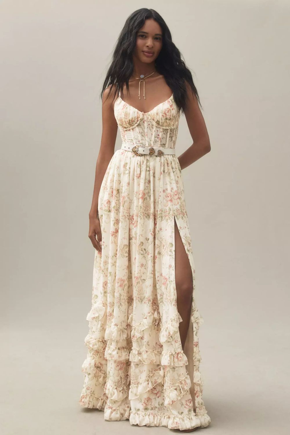 Alira | Elegant Floral Summer Dress