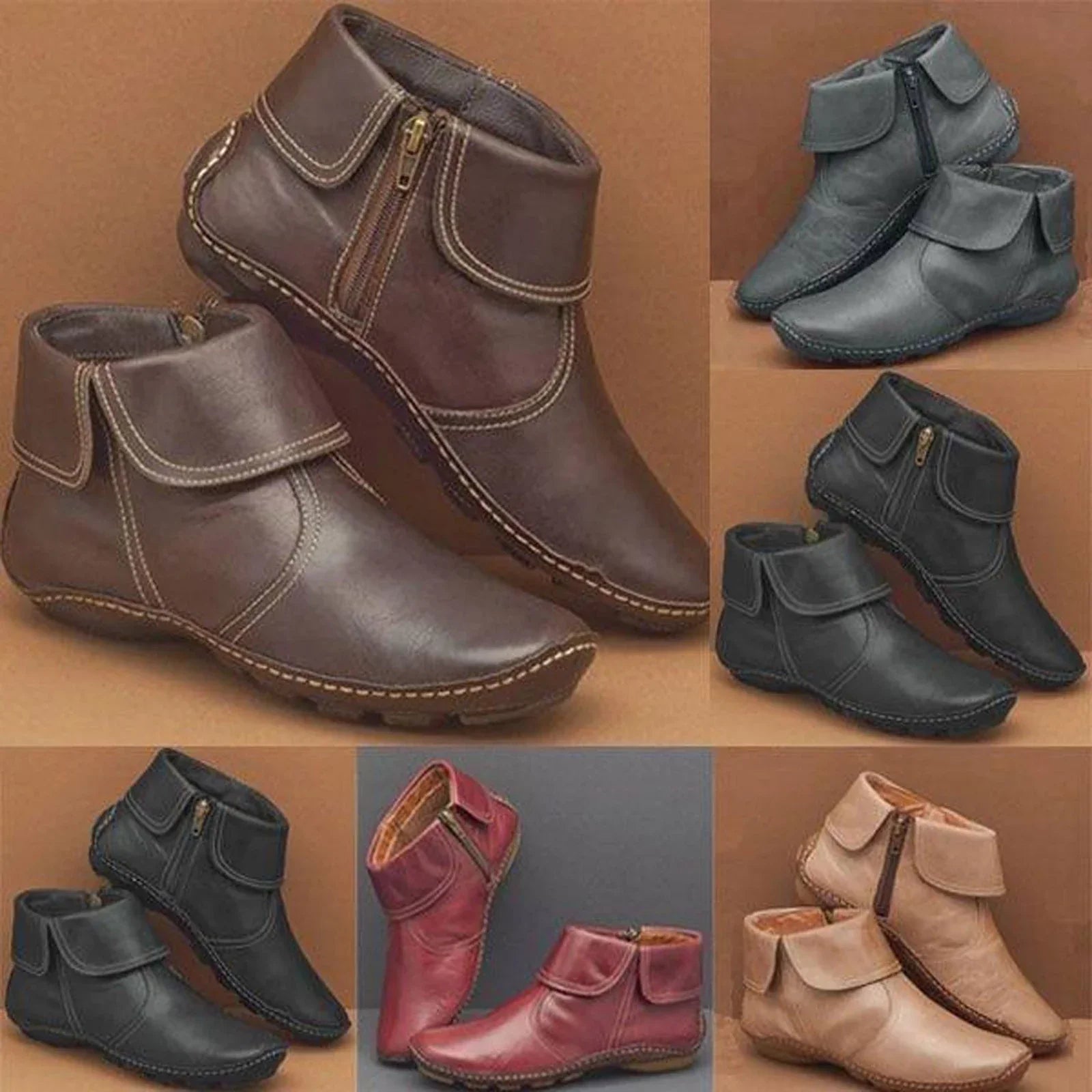 Women’s Warm Cushioned Ankle Boots