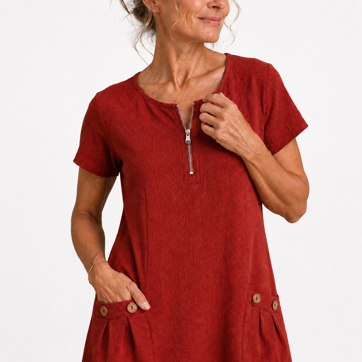 Eliana | Casual Cotton & Linen Dress