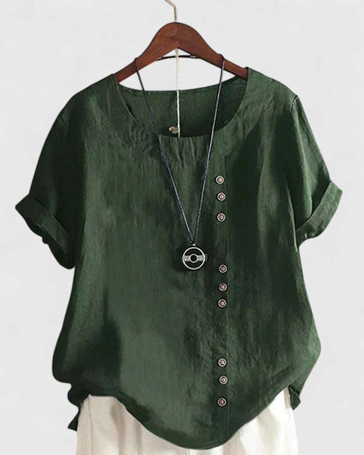 Elisavie | Short Sleeve Blouse