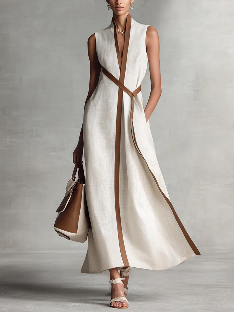 Elira™ | Linen Breeze Dress