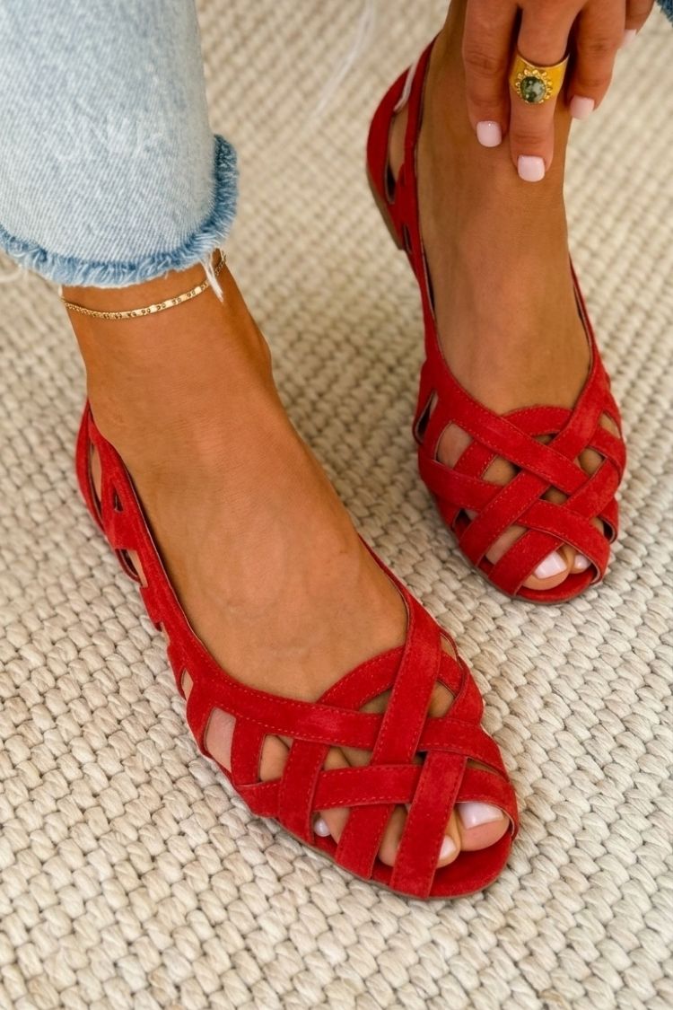 CATERINA | WOVEN SUMMER SANDALS FOR WOMEN
