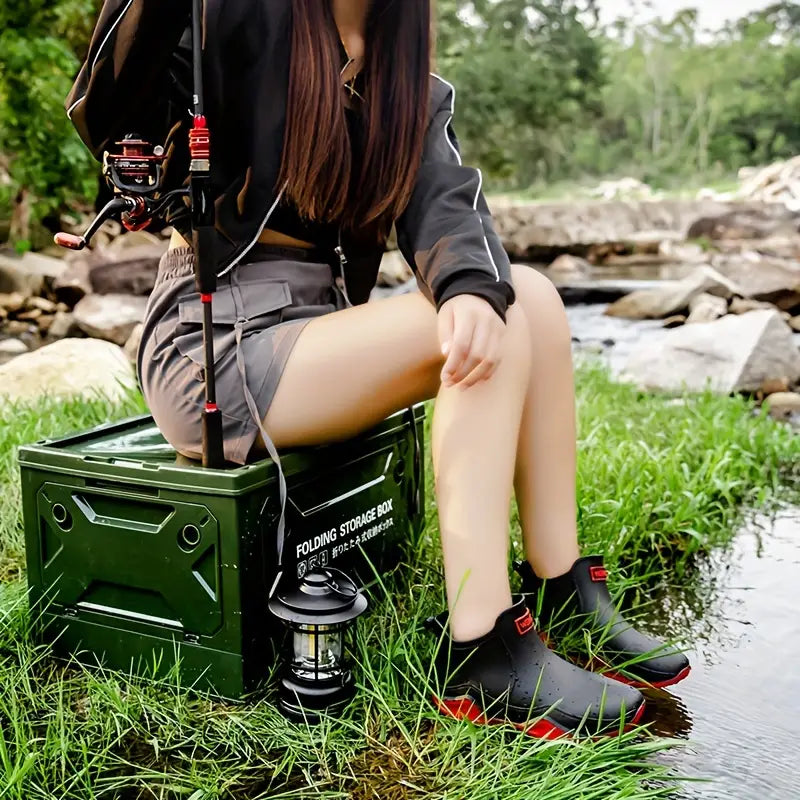 Women’s Non-Slip Slip-On Rain Boots