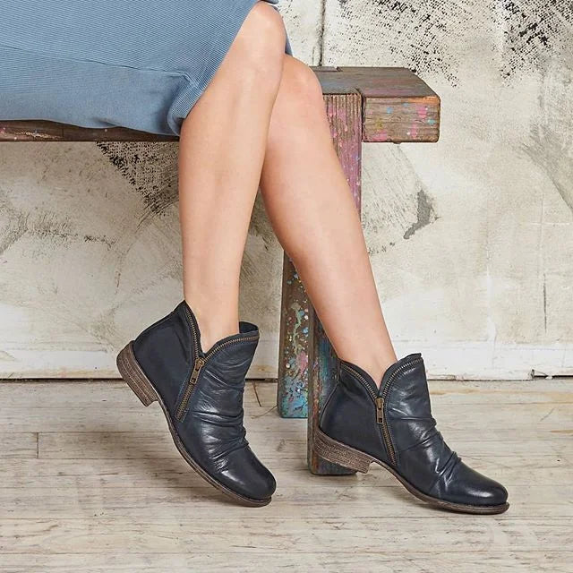 Women’s Water Resistant Side Zip Ankle Support Boots