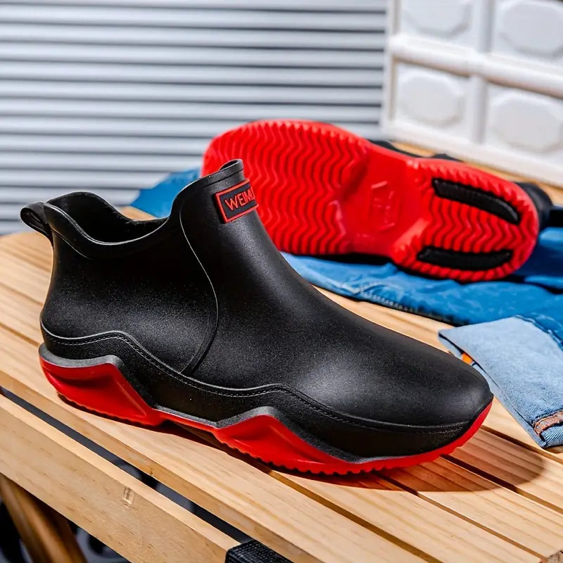 Women’s Non-Slip Slip-On Rain Boots