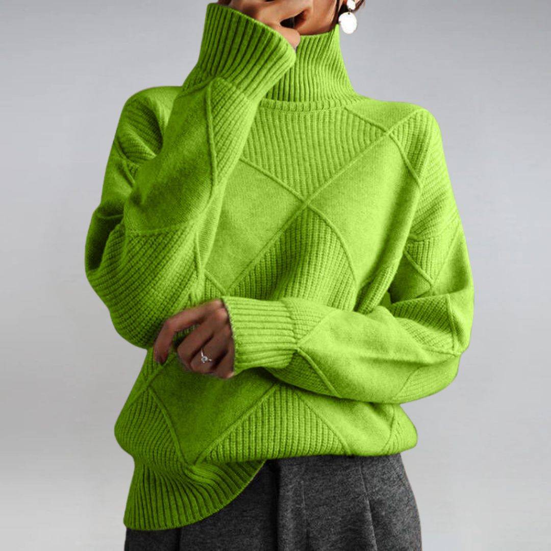 Lauren | Luxe Cashmere Turtleneck Sweater