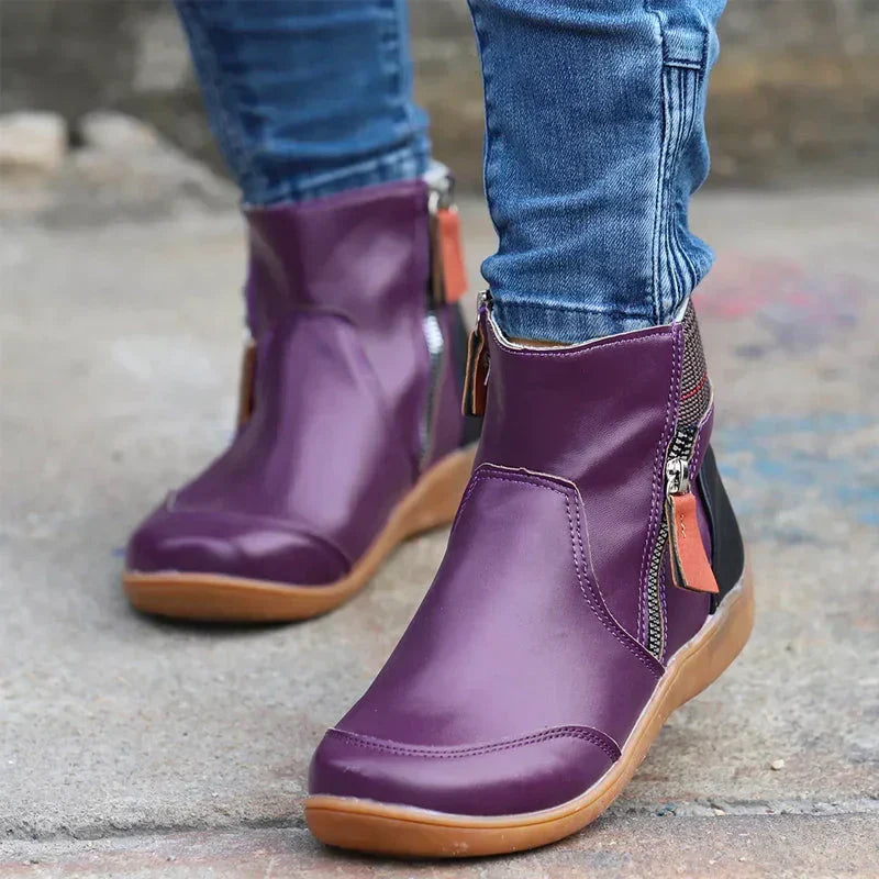 Women’s Side-Zip Winter Ankle Boots