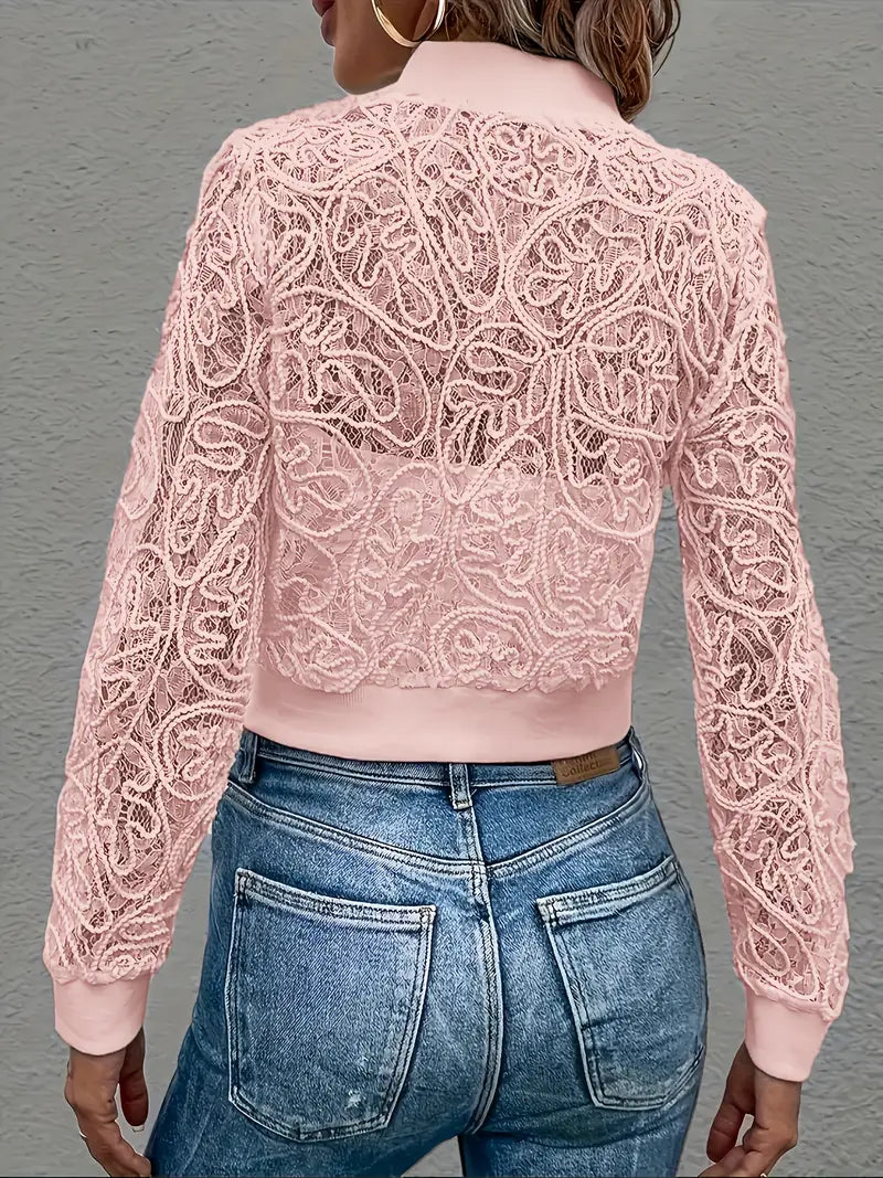 Camille™ | Elegant Lace Jacket