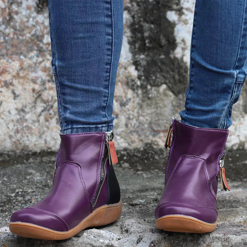 Women’s Side-Zip Winter Ankle Boots