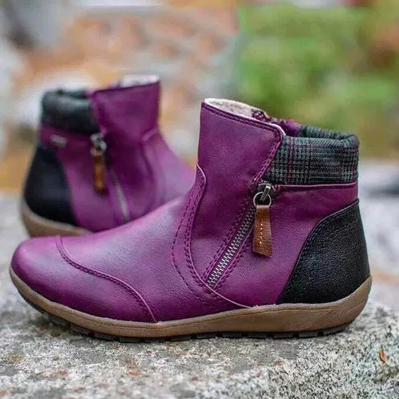Women’s Side-Zip Winter Ankle Boots