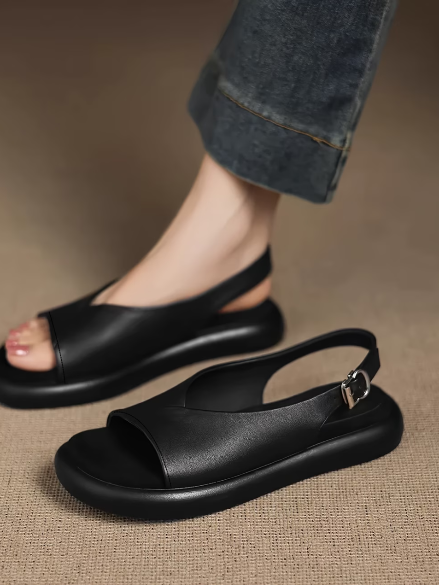 Josie™ | Flexible Daily Wear Leather Sandals