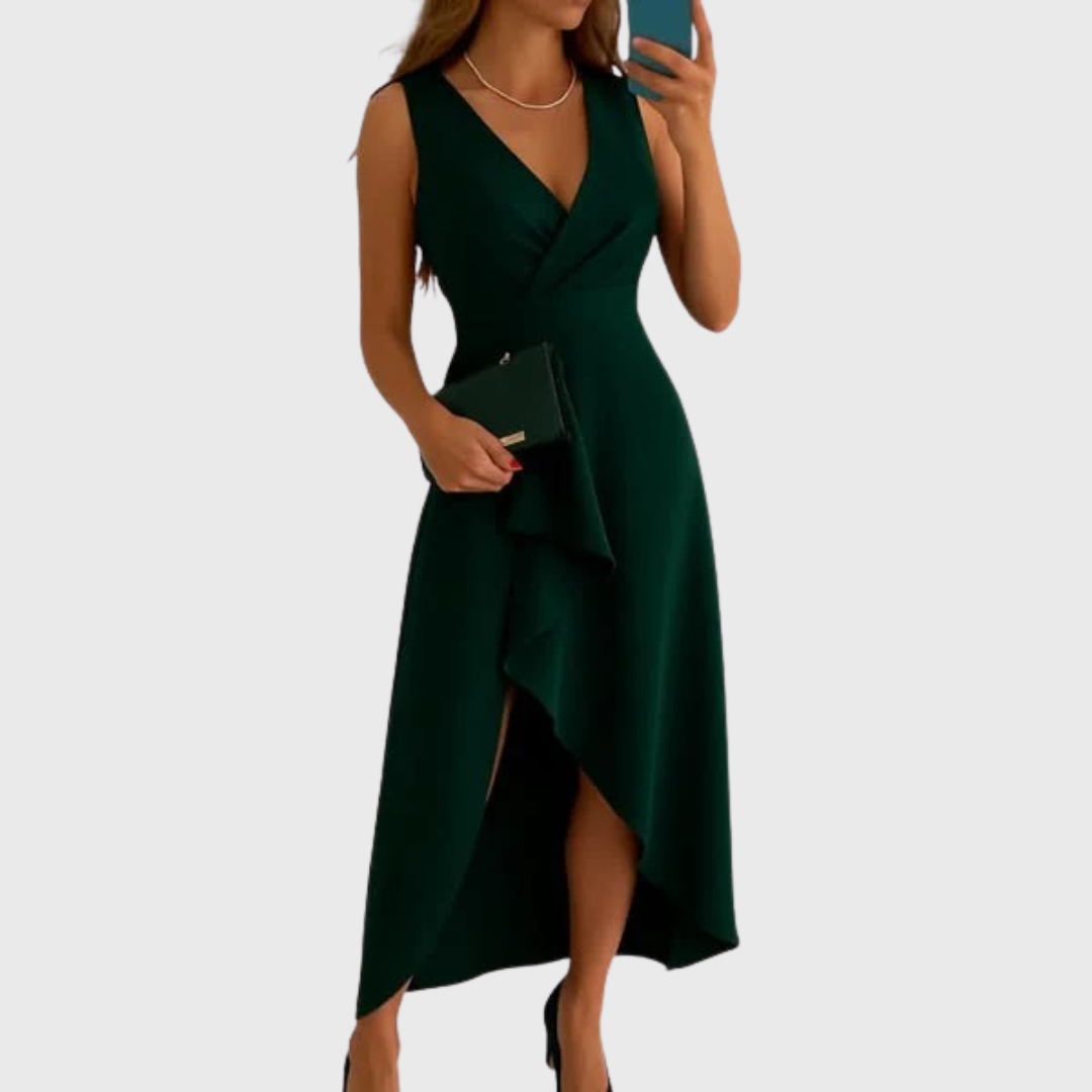 Carmel – Elegant Wrap Dress