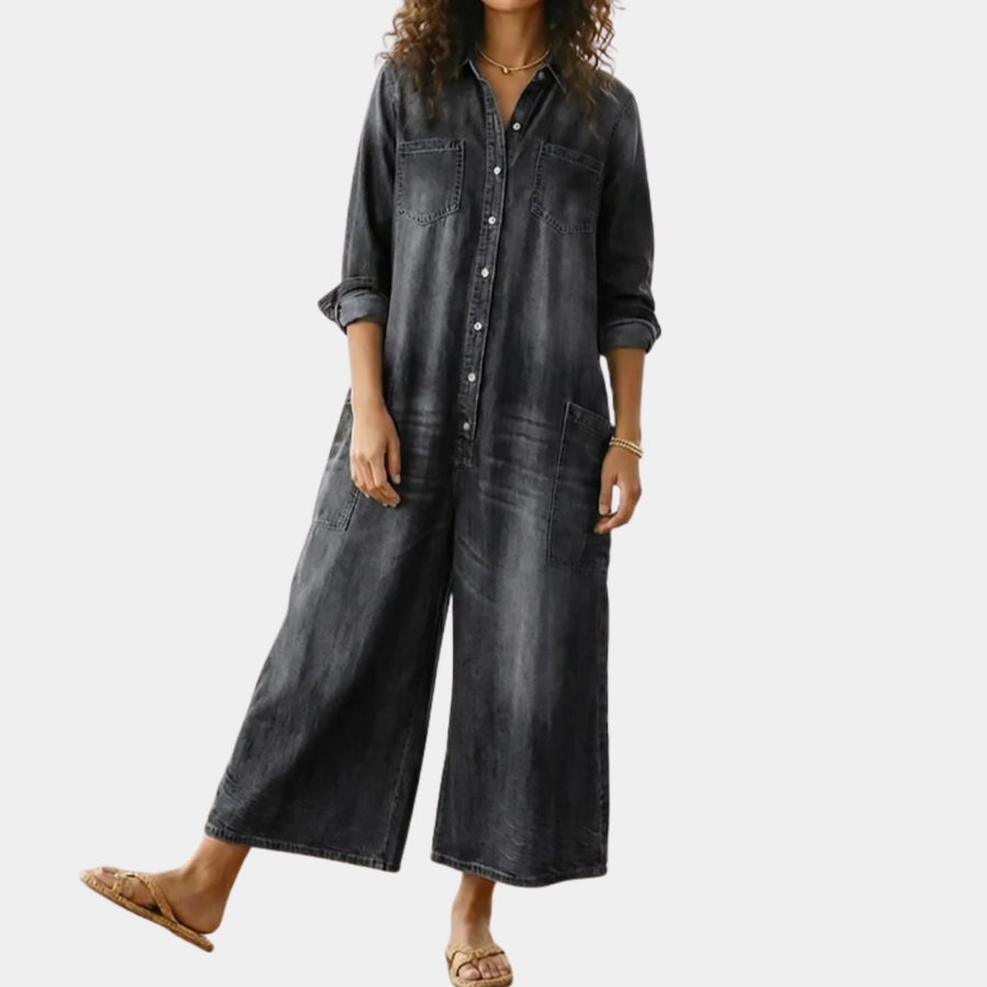 Simone | Relaxed Wide-Leg Jumpsuit