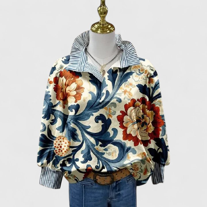 Therese |  Floral Blouse