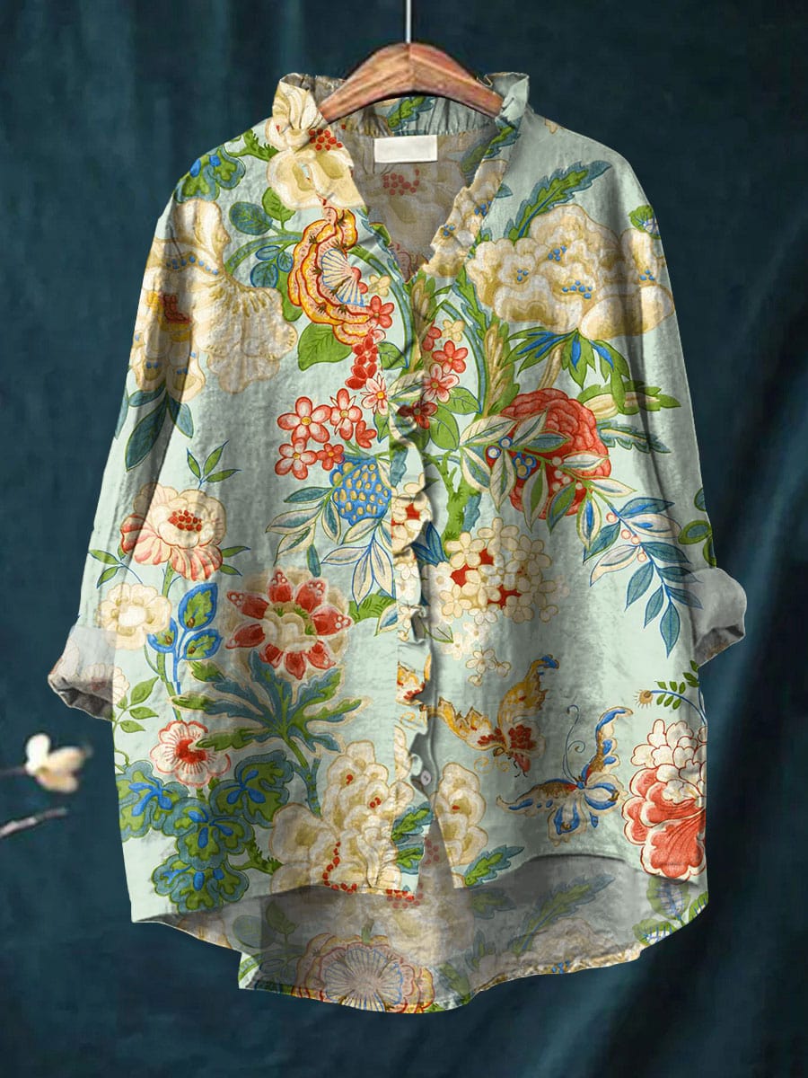 Grace Linen Blouse