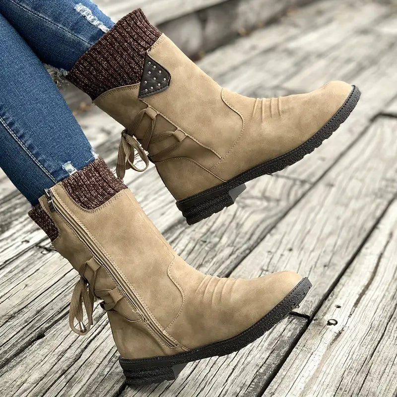 Women’s Retro Black Chelsea Boots
