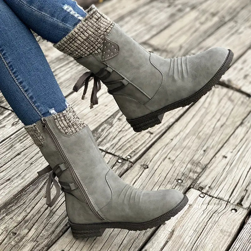 Women’s Retro Black Chelsea Boots