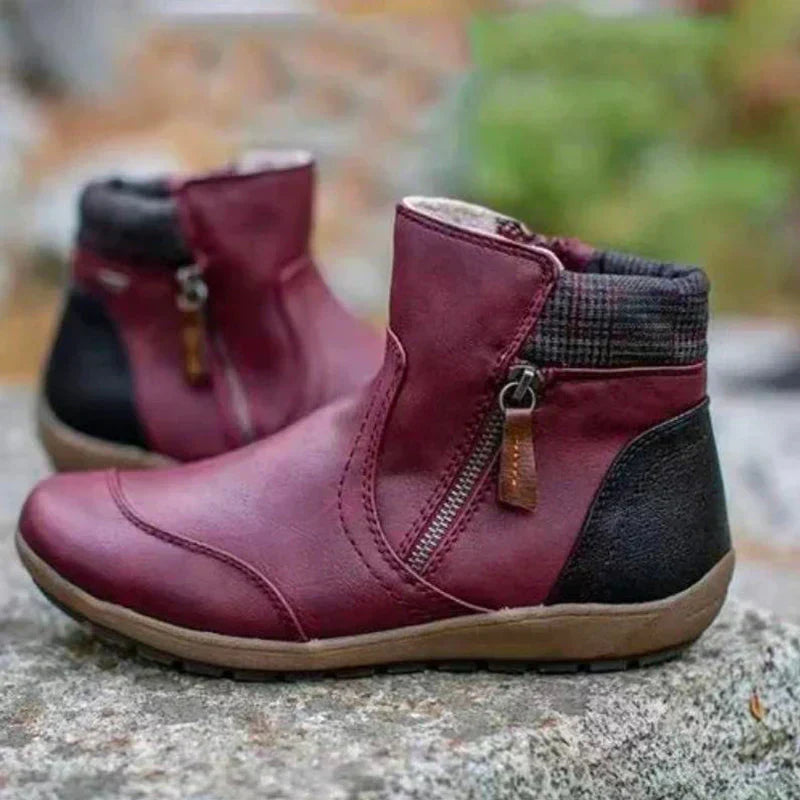 Women’s Side-Zip Winter Ankle Boots