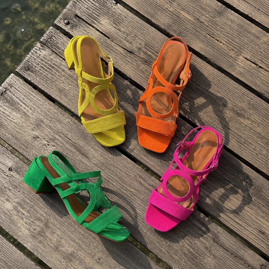Jodie | Vibrant Summer Sandals