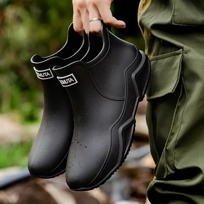 Women’s Non-Slip Slip-On Rain Boots