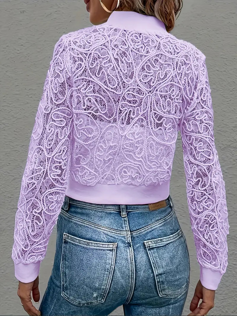 Camille™ | Elegant Lace Jacket
