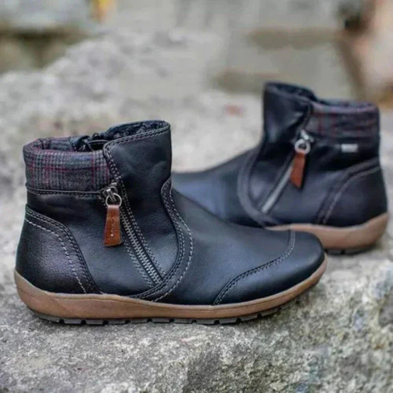 Women’s Side-Zip Winter Ankle Boots