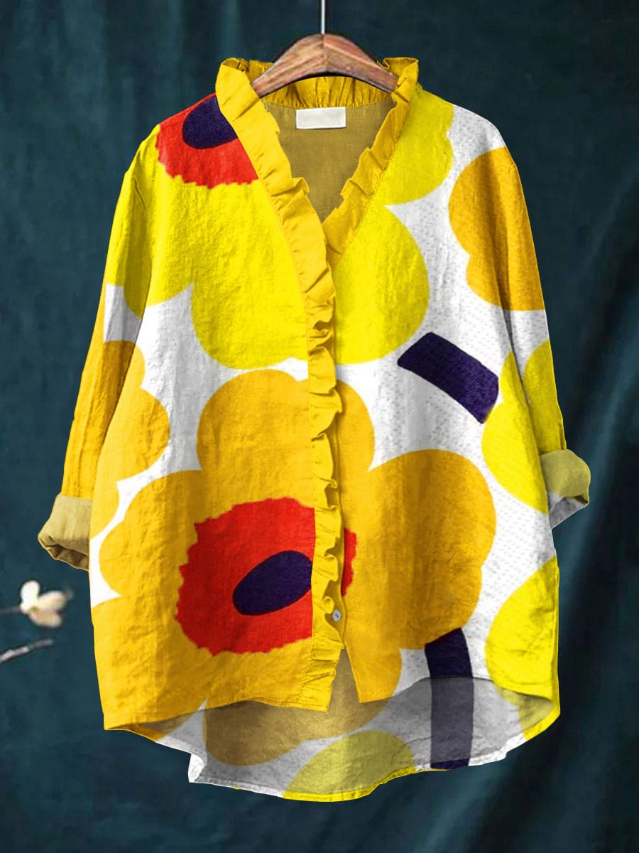 Helena Linen Blouse