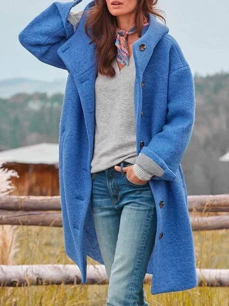 Audrey - Cozy Button-Up Outdoor Jacket
