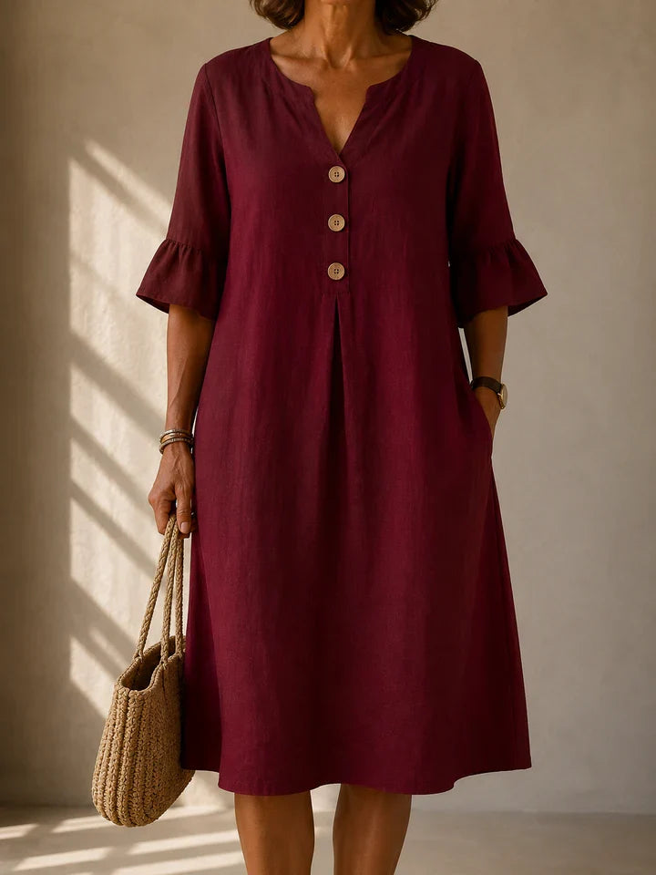Eleanor™ | Button Dress