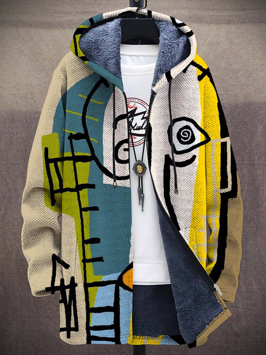 Kaylee | Art-Inspired Hooded Cardigan