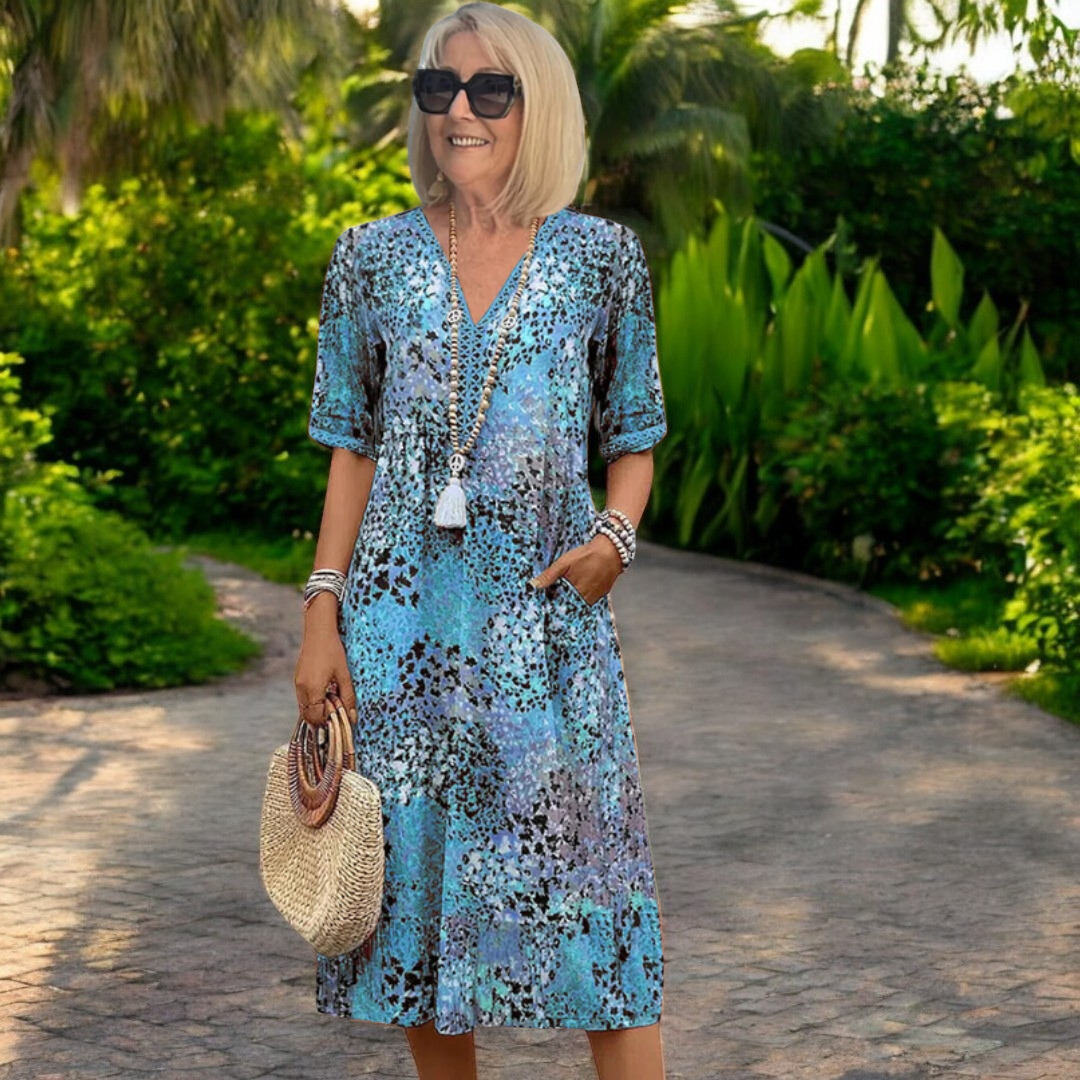 Vanessa | Flowing Boho Dress