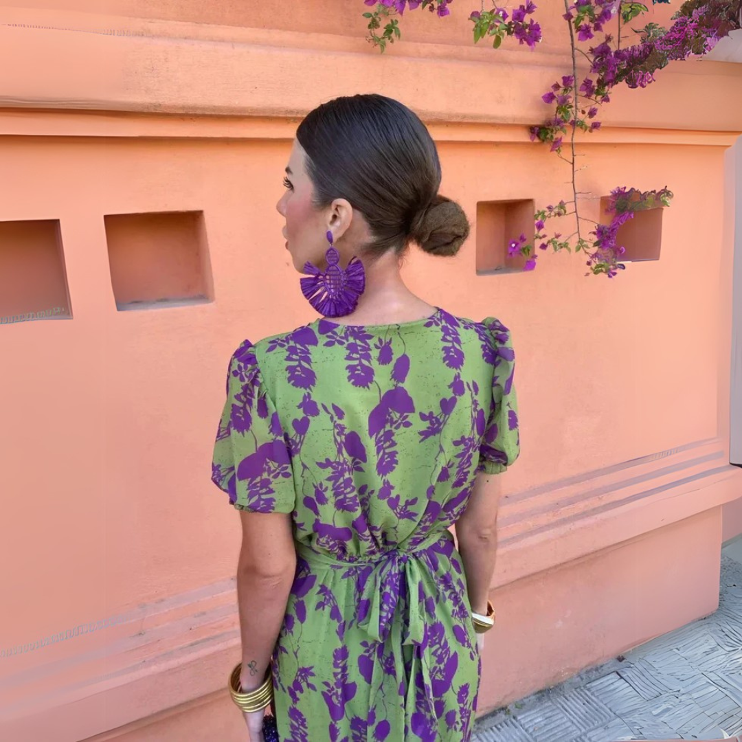Danielle - Floral Midi Dress
