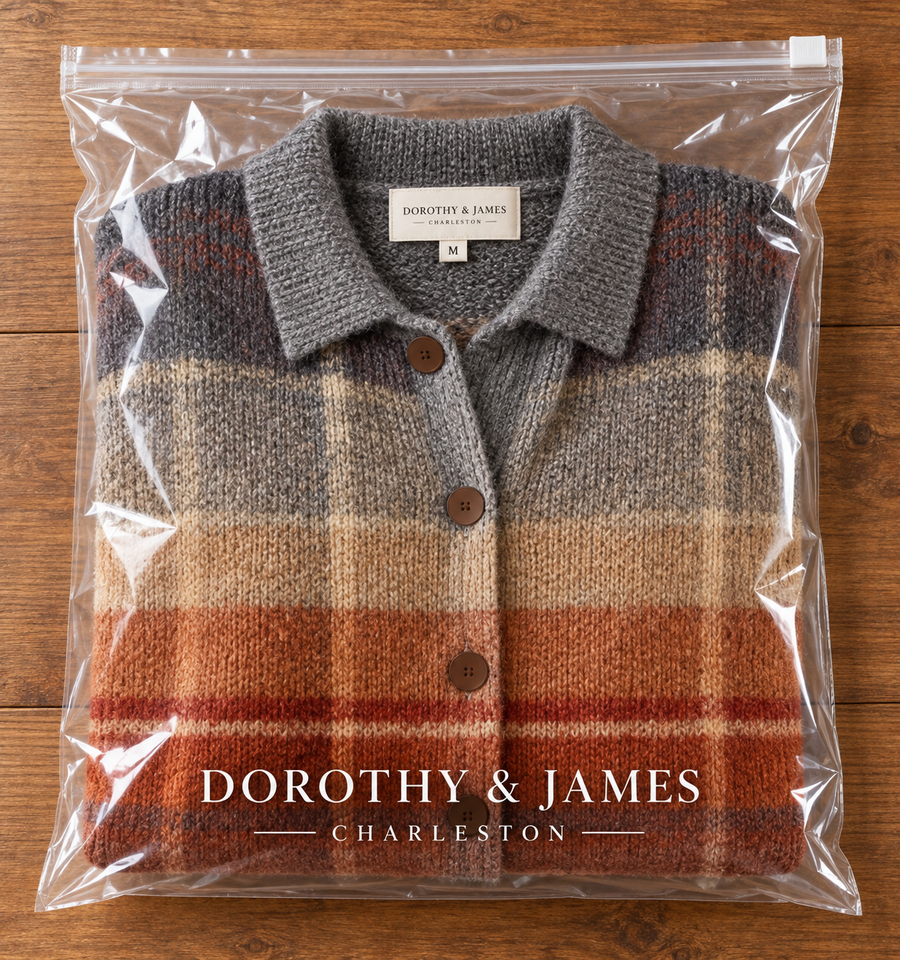 Edith | Autumn Ombre Plaid Cardigan
