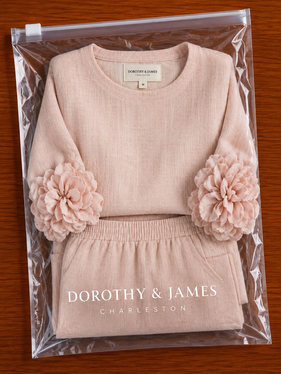 ROSALIE | FLORAL CUFF TWO-PIECE SET