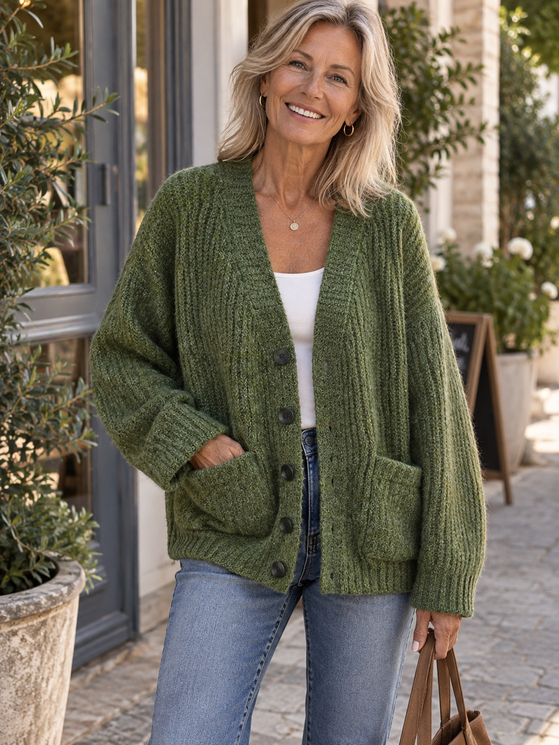 Nathaniel | Relaxed V-Neck Cardigan