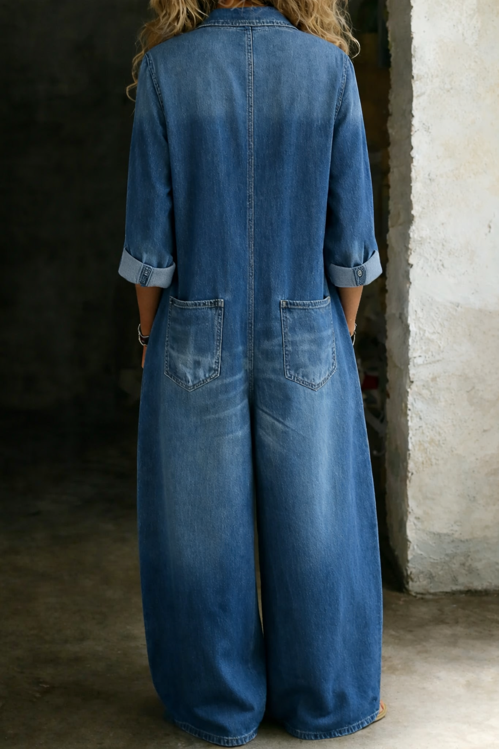 Talia | Relaxed Wide-Leg Jumpsuit