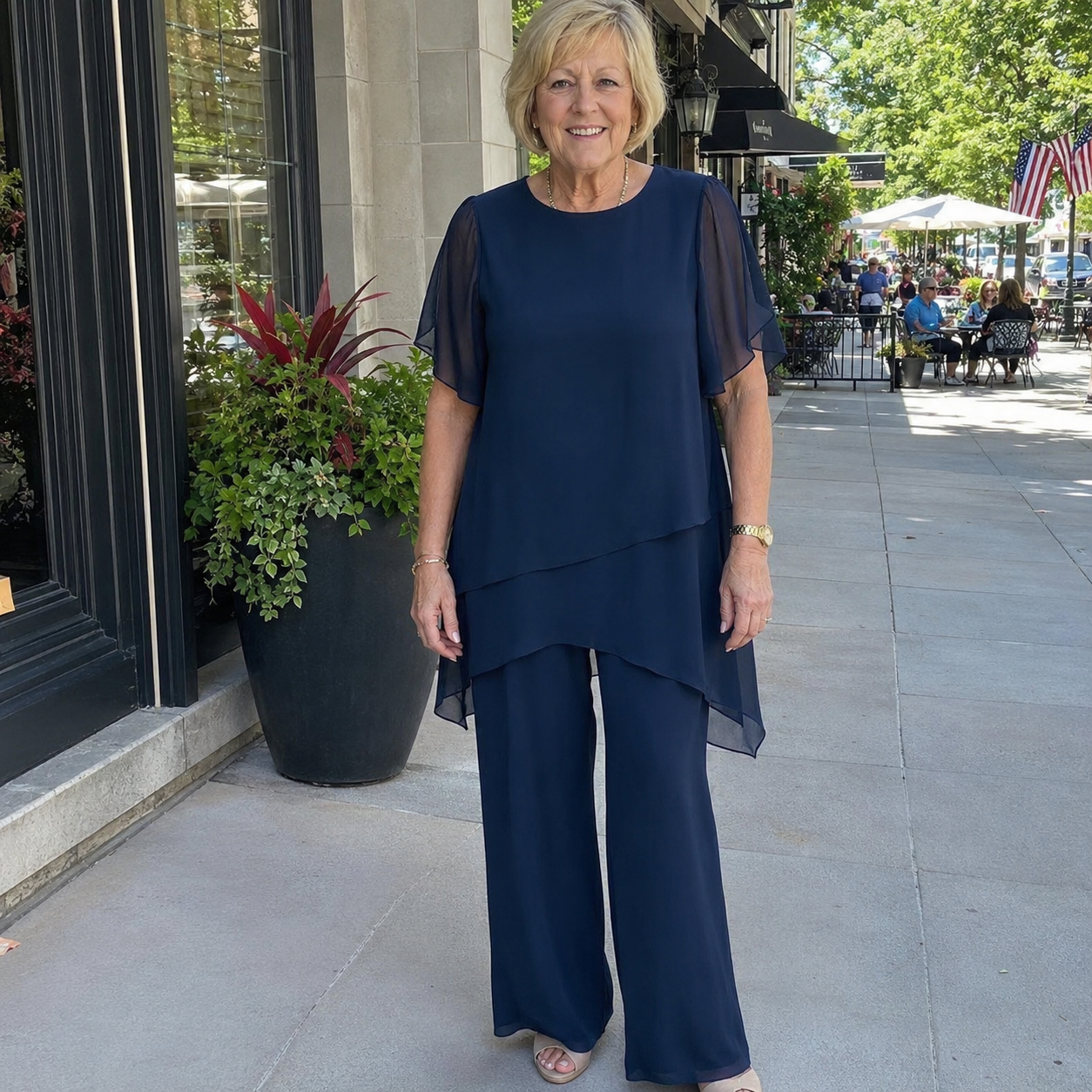 Beverly™ | Elegant Asymmetrical Two Piece Set