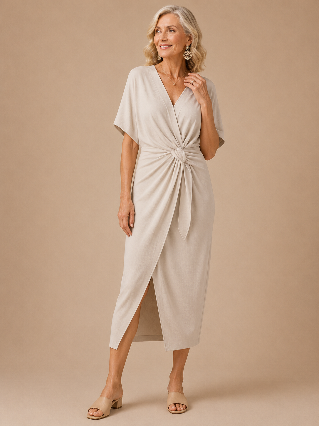 Sarah | Elegant Midi Dress