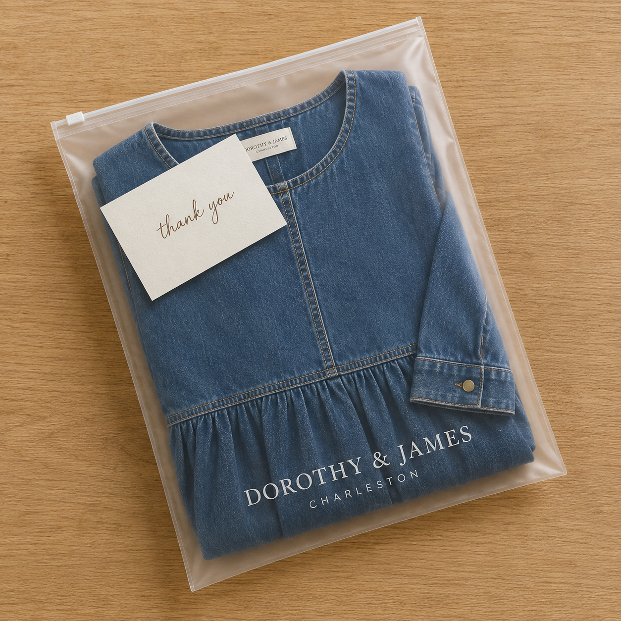 Roberta™ | Denim Maxi Dress
