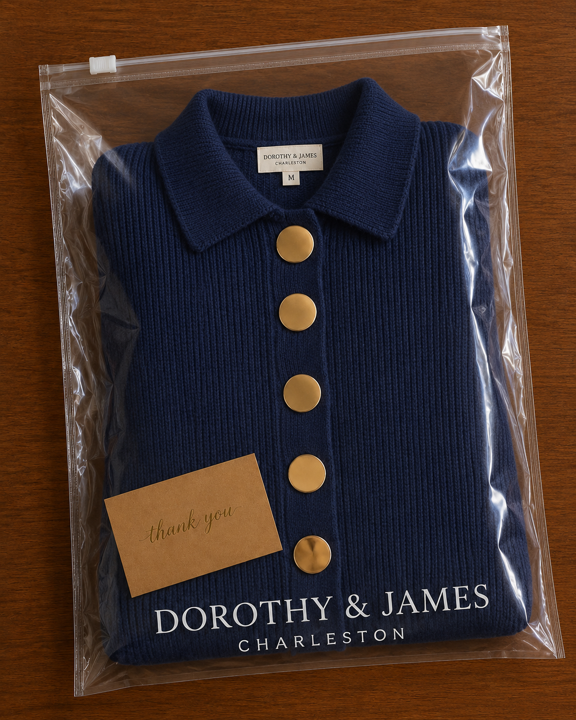 Isadora™ | Oversized Collared Cardigan With Large Metal Buttons