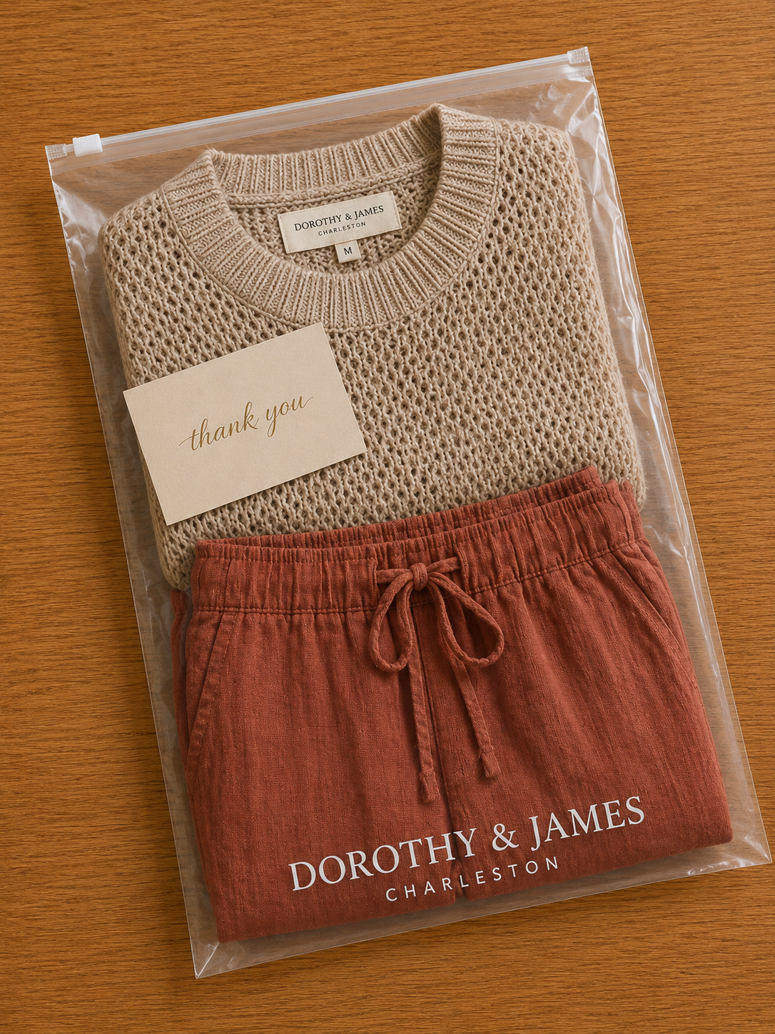 Casual Knitted Pullover Top And Linen-cotton Trousers Two-piece Set