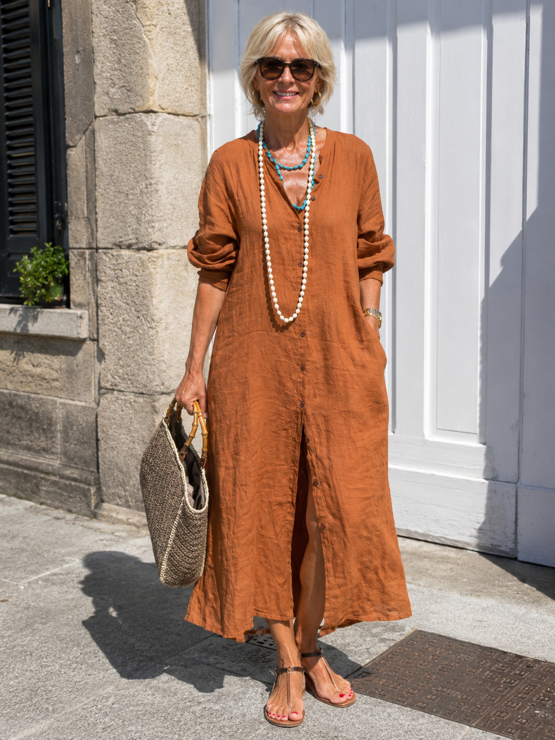 Cassy | Timeless Linen Maxi