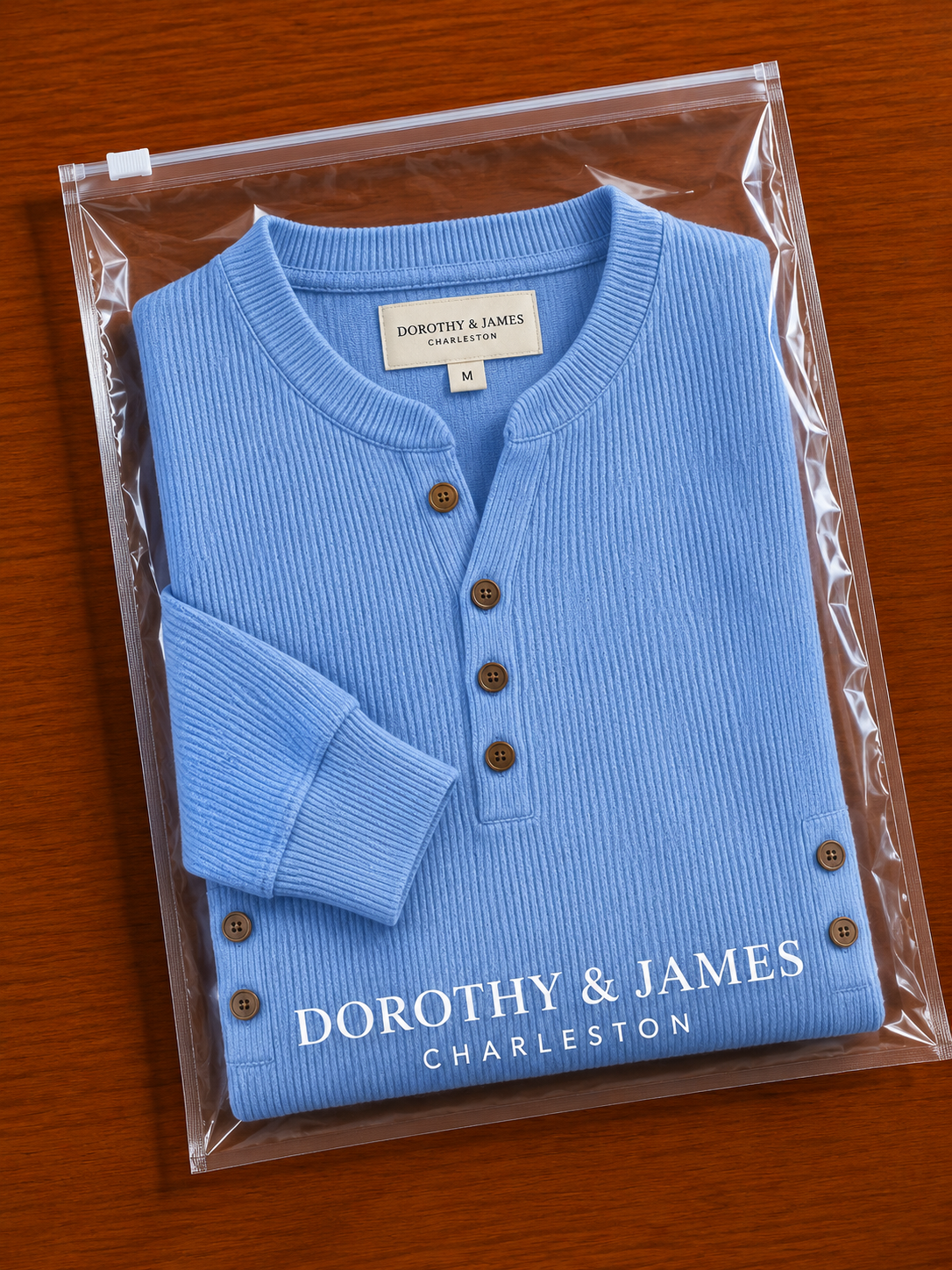 Eden | Button Henley-Tunic