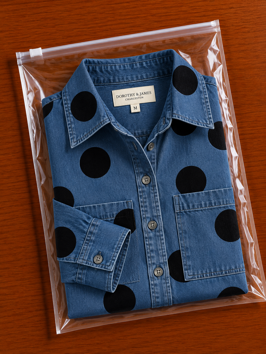 Peggy™ — Polka Dot Overshirt