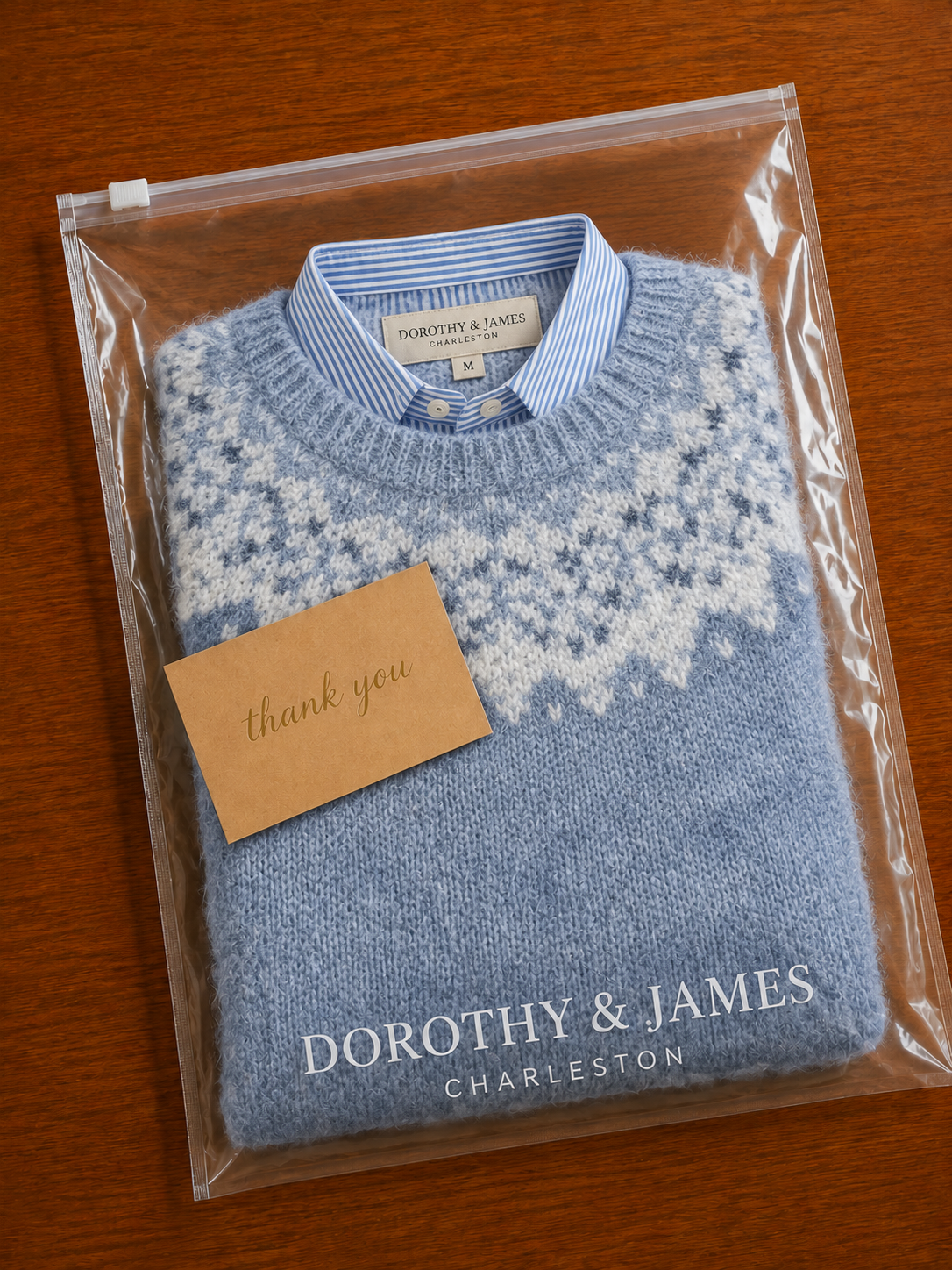 Henrike - Nordic Pattern Knit Sweater