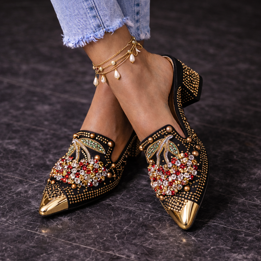 Harper Lane Cherry Heels
